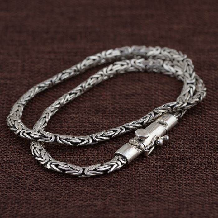 Byzantine Link Chain Necklace - VVV Jewelry