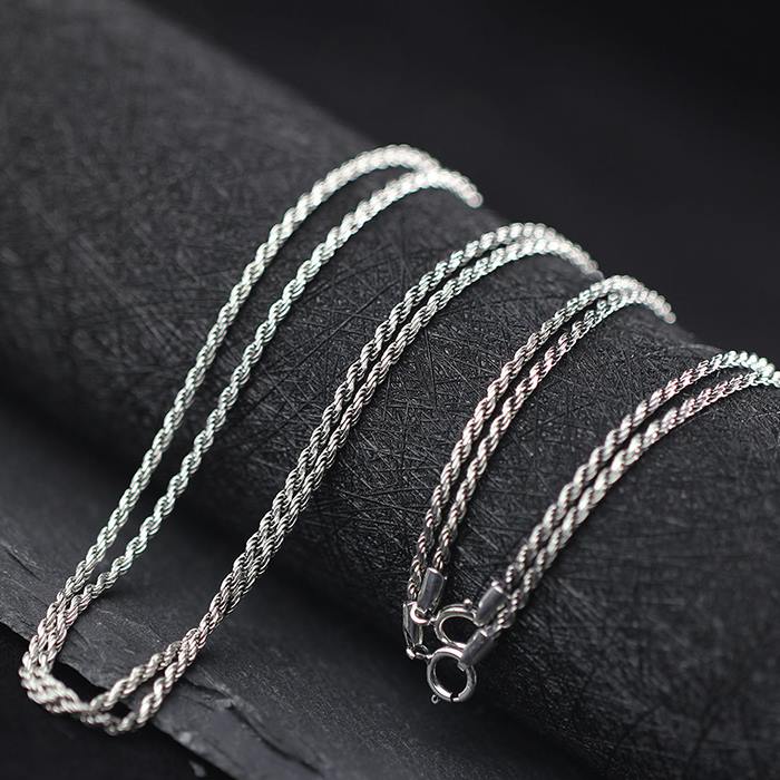 Silver Rope Chain (thin)