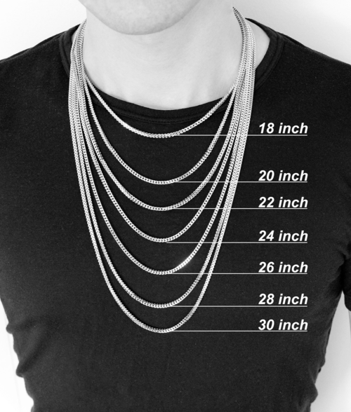 Men Chain Length Chart